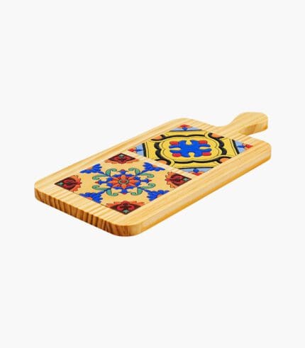 DIY 2슬롯 타일 도마 & 트레이