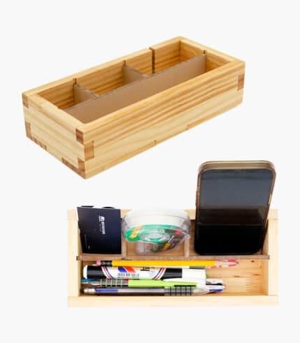 데스크 오거나이저 모듈 시리즈-멀티 박스, 학생들이 직접 만드는 실용적인 목공 키트