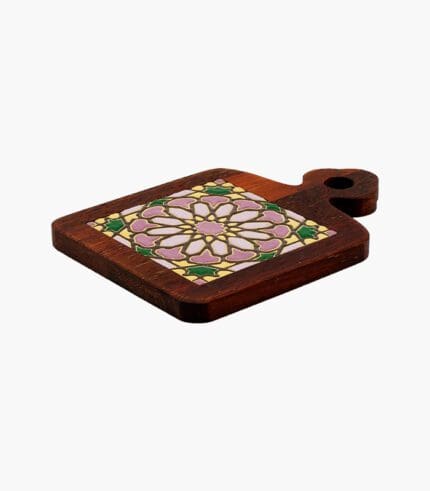 멀바우 원목 타일 냄비받침대