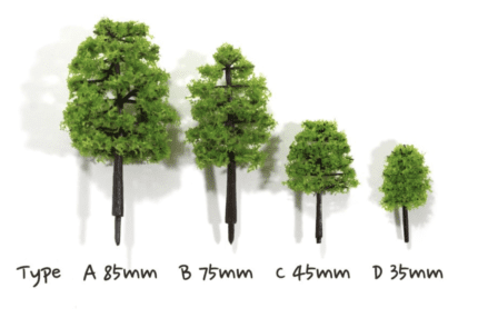 건축나무모형 디오라마재료