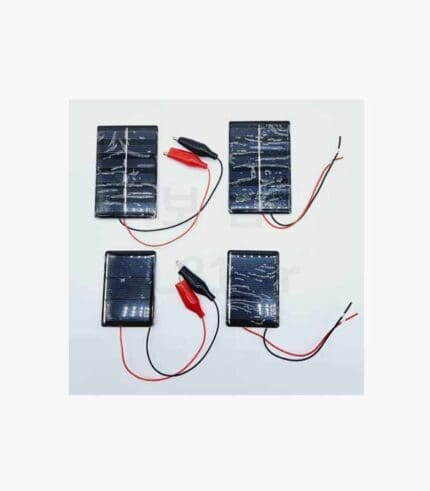 태양전지판 솔라셀 솔라판 1.5v 240mA 190mA 반탈피선 악어클립