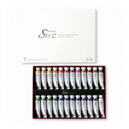 신한 스폐셜수채화물감SWC 24색 15ml / 전문가