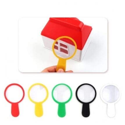 유니아트 미니 돋보기로 작은 사물을 확대 관찰하며 과학적 호기심을 키우는 교육용 돋보기