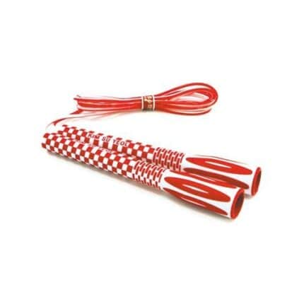 메이커아카데미 김수열 줄넘기 K-111 빨강 270cm 제품으로, 학교 체육 수업에 최적화된 명품 줄넘기입니다.