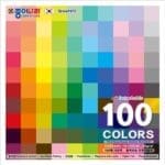 종이나라 6000 뜯어쓰는색종이 100색 100매, 아이들의 창의력 발달을 돕는 컬러 단면색종이