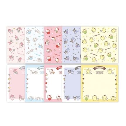 종이나라 산리오 양면무늬 색종이 10색 20매