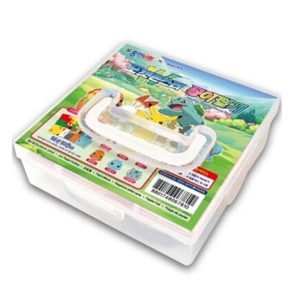 포켓몬스터 일반양면색종이+종이접기 케이스 56색 508매