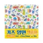 기븐 키즈 양면색종이 자동차 10매입