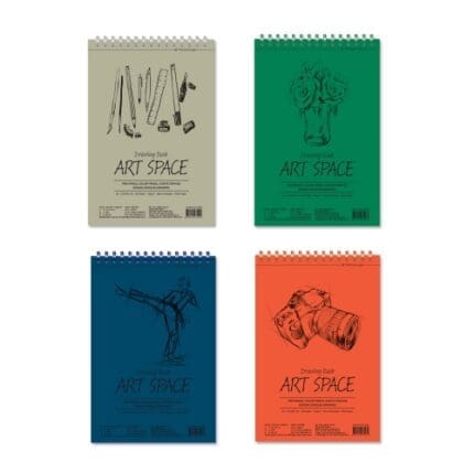 양지 아트스페이스 드로잉북 A4 DS0250100 80매 210x297mm, 미술 활동 필수 드로잉북