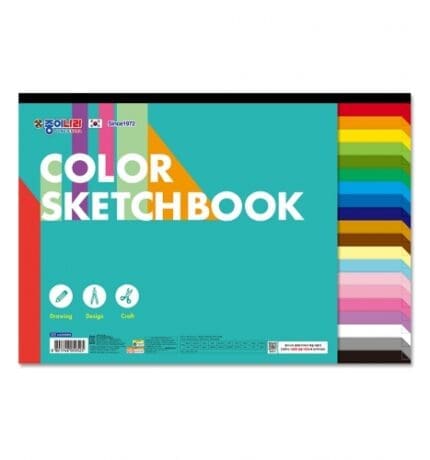 종이나라 5000 컬러 스케치북으로 아이들의 자유로운 미술 표현과 창의력 발달을 돕는 필수품