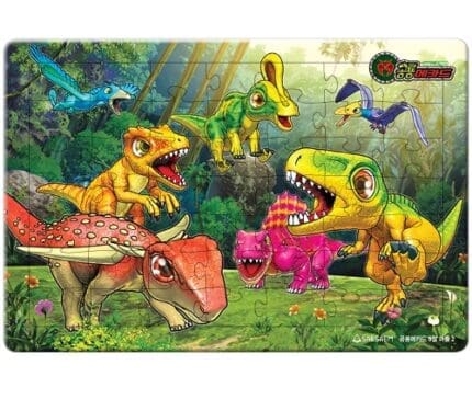 새샘 공룡메카드2 8절 공룡메카드 퍼즐로 아이들의 창의력과 집중력을 키워주세요