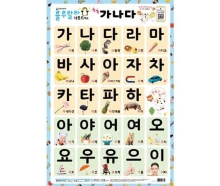 새샘 룰루랄라 가나다 한글 사운드벽보, 아이들이 즐겁게 한글을 배우는 모습