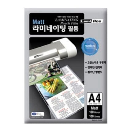 MATT 라미네이팅 필름 A4 100매 100mic
