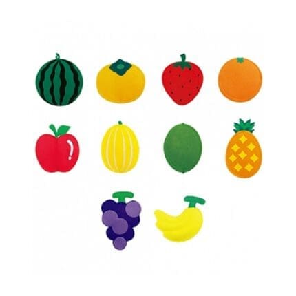 학교 수업 및 미술 활동에 활용하기 좋은 과일 모형 교육자료 10종 세트