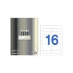 폼텍 라벨지 LB-3107 광택 16칸 100入