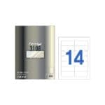 폼텍 라벨지 LB-3108 광택 14칸 100入