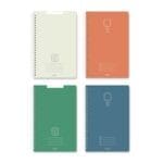 양지 스프링노트 대 6호 PP YSN0511 184매