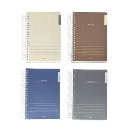 양지 스프링노트 중 5호 PP YSN0405 25절 200매