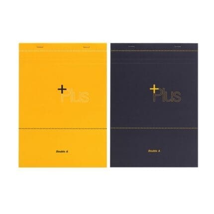 더블에이 플러스 노트패드 A4 옐로우