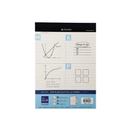 옥스포드 2000 수학패드 A5 80매 / alp99210