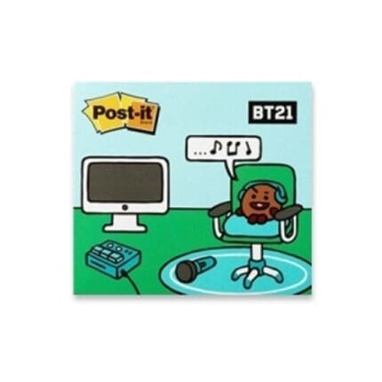 3M SSN 커버노트 BT21 슈키 혼합