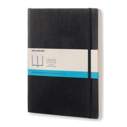 몰스킨 클래식노트 도트 블랙 소프트커버 엑스라지