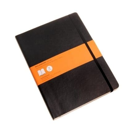 몰스킨 클래식노트 룰드 블랙 하드커버 엑스라지