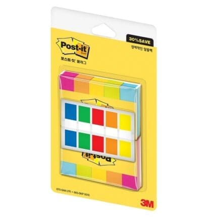 3M 포스트잇 페이지마커 670-5AN 2팩+683-5KP / 벨류팩