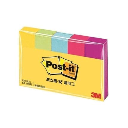 3M 포스트잇 페이지마커 670-5UC 100매 5패드