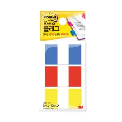 3M 포스트잇 플래그 680-3KP