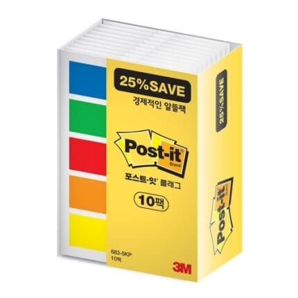 3M 포스트잇 플래그 683-5KP 알뜰팩Saving pack