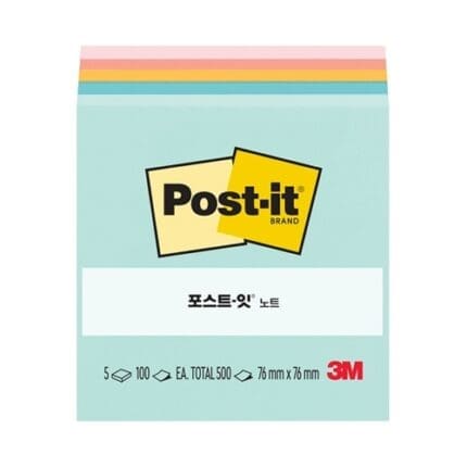 포스트잇 노트 654-5AP 비치사이드카페