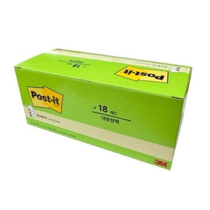 포스트잇 노트 대용량팩 654-18 플로랄 판타지 R330-18AU