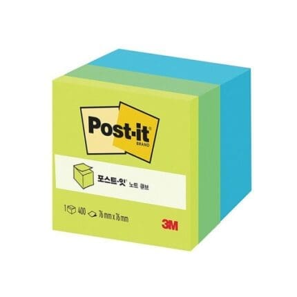 포스트잇 큐브 2054-PP GRW