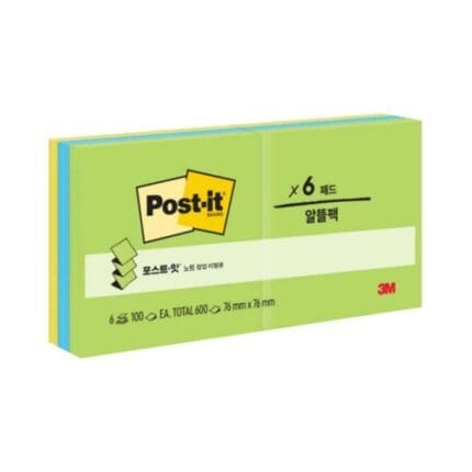 포스트잇 팝업리필 플로랄판타지 R330-6