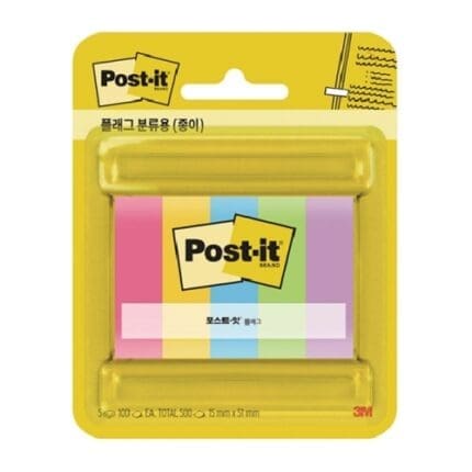 포스트잇 플래그 5색 670-5AAST 플로랄 판타지