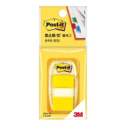 포스트잇플래그 680M-5N 노랑