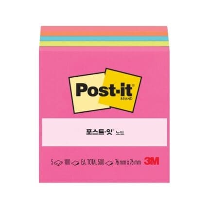 3M 포스트잇 654-5PK 팝미스틱 5패드 9000