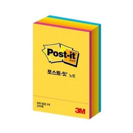 3M 포스트잇 네온큐브 형광3*2 45매x5색