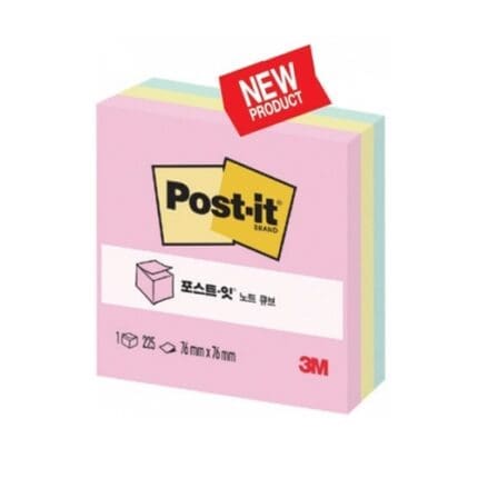 3M 포스트잇 노트 큐브 225매 /