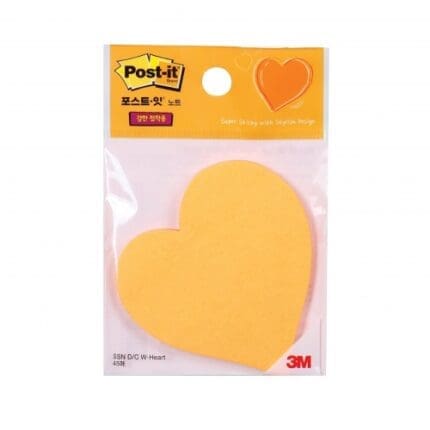 3M 포스트잇 슈퍼스티키 다이컷 윙크하트 /
