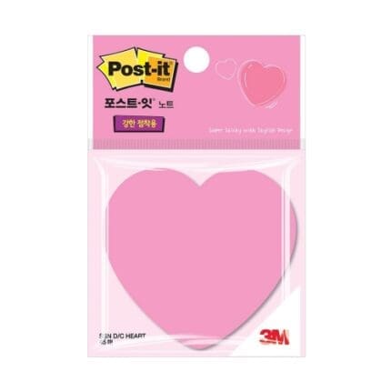 3M 포스트잇 슈퍼스티키 다이컷 하트