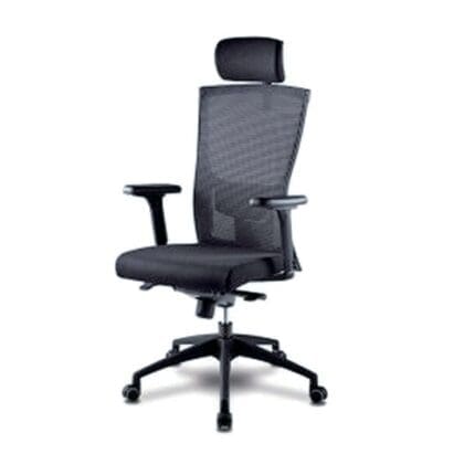 의자 검정레자/메쉬 DS8015-반품불가,택배배송불가