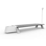 천하 스마트독 브릿지 S331 화이트/블랙