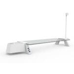 천하 스마트독 브릿지 USB 3.0 S324 화이트/투명