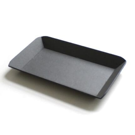 아리아라 가죽 메탈 펜트레이 검정