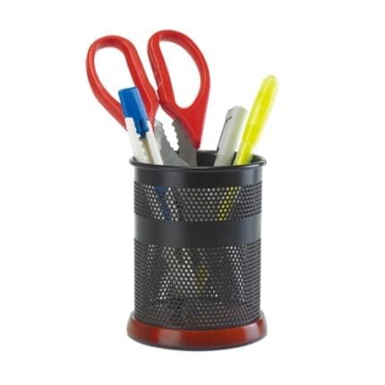 아카데미 망사우드연필꽂이 MW-609 / W96*H100mm/스틸