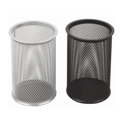 아카데미 메탈 망사연필꽂이 MW-606 / W85*H100mm/스틸/색상