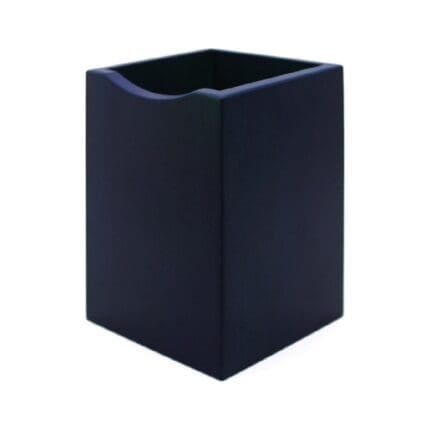 우드클럽 원목 사각연필꽂이 다크블루, 마호가니, 연체리