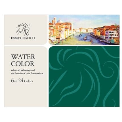 동아 24색 파블 그라피코 수채화칼라 6ml